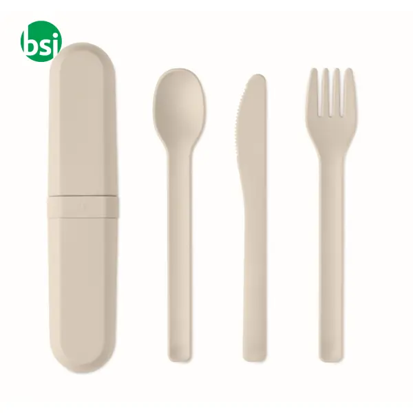 Set di posate e astuccio in PLA - BITEFUL -  24