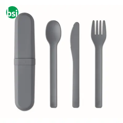 Set di posate e astuccio in PLA - BITEFUL - Immagine 25