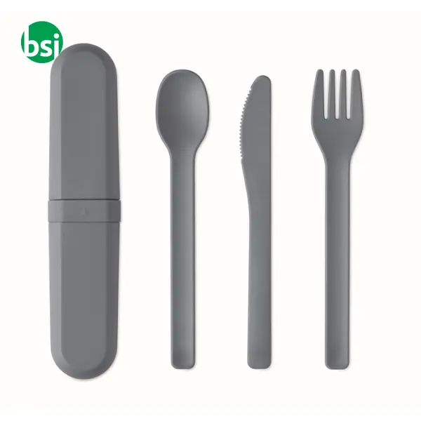 Set di posate e astuccio in PLA - BITEFUL -  25