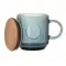 Tazza in vetro a coste da 300 ml - VITRIO MUG - Anteprima 2
