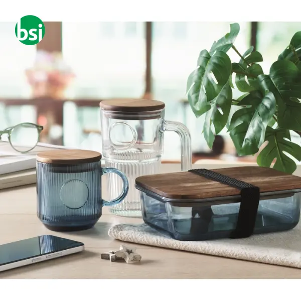 Tazza in vetro a coste da 300 ml - VITRIO MUG -  5