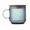 Tazza in vetro a coste da 300 ml - VITRIO MUG - Anteprima 9