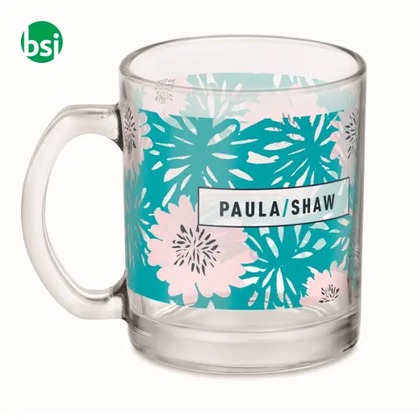 Tazza sublimatica in vetro - 300ml - SUBLIMGLOSS -  7