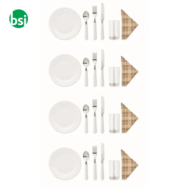 Cestino da picnic per 4 persone - MIMBRE PLUS -  6