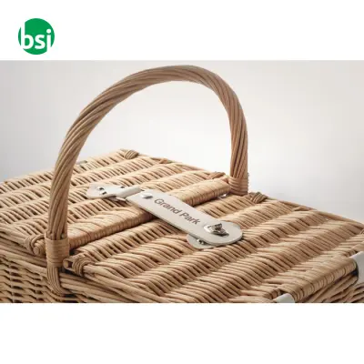 Cestino da picnic per 4 persone - MIMBRE PLUS - Immagine 9