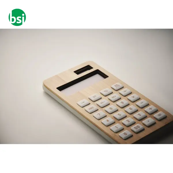 Calcolatrice in bamboo - CALCUBIM -  5