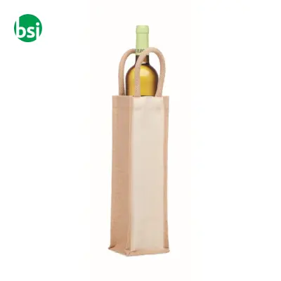 Borsa per 1 bottiglia di vino - CAMPO DI VINO - Immagine 3