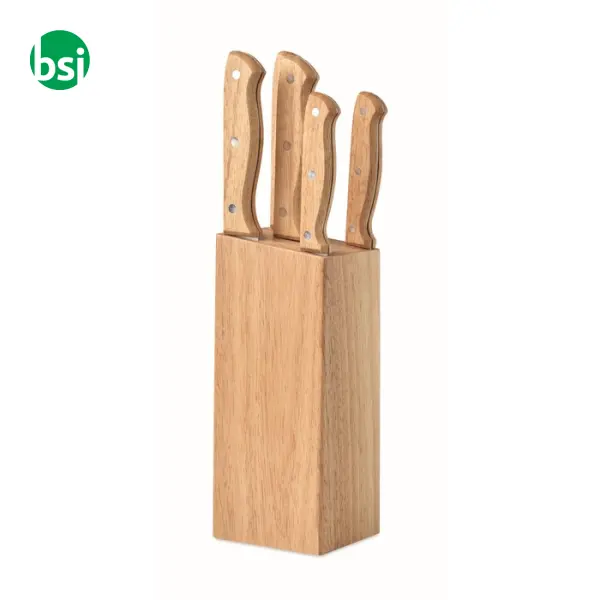 Set ceppo e 6 coltelli - GOURMET -  1