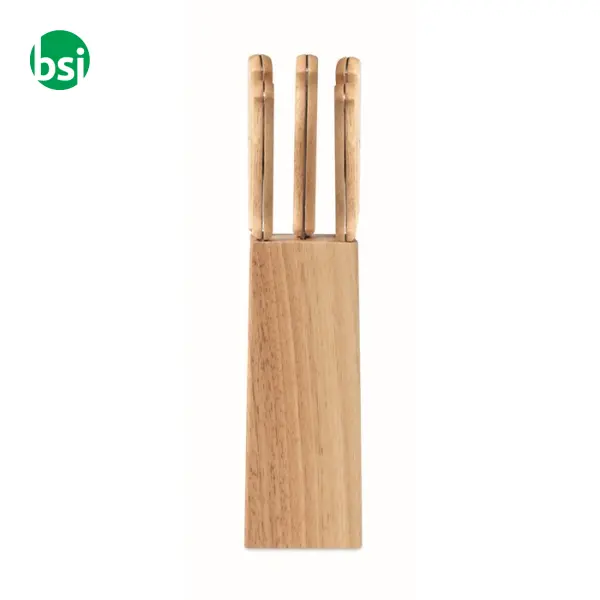 Set ceppo e 6 coltelli - GOURMET -  6