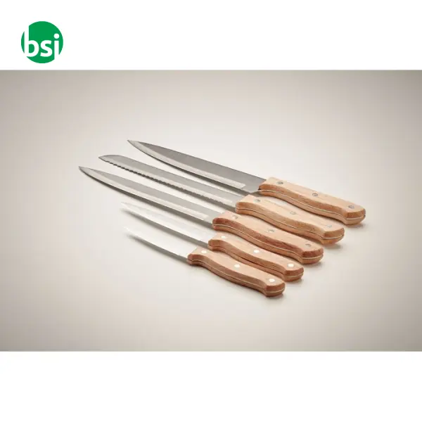 Set ceppo e 6 coltelli - GOURMET -  11