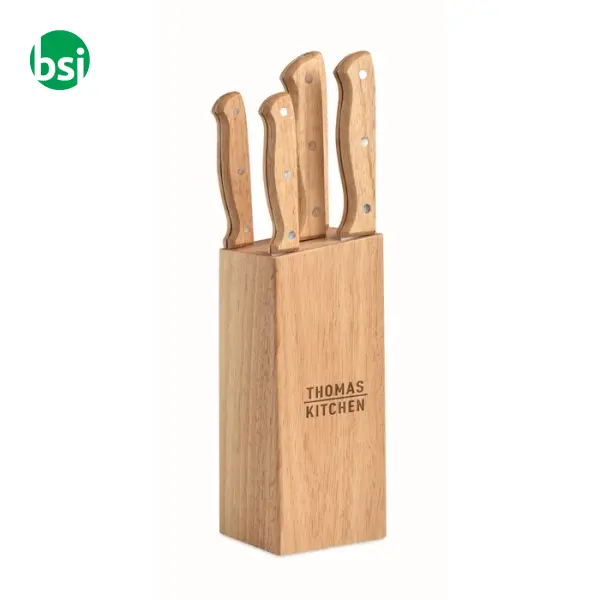 Set ceppo e 6 coltelli - GOURMET -  3
