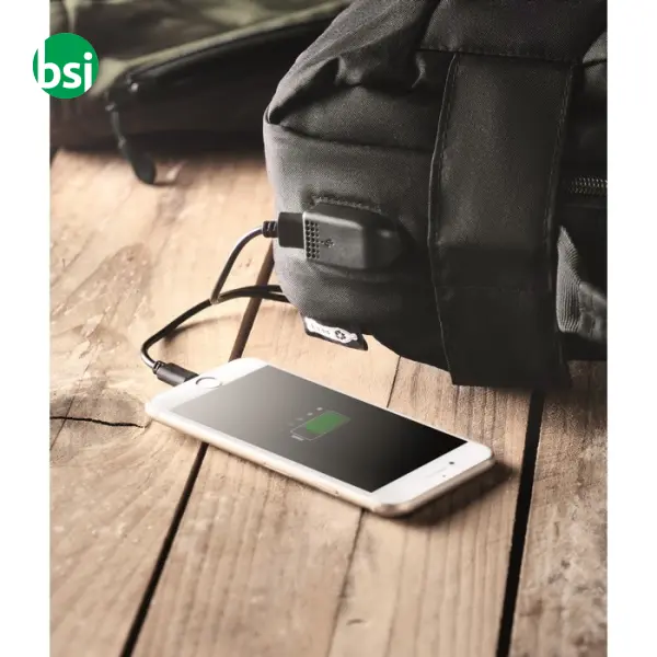 Zaino porta pc in RPET - SINGAPORE -  7