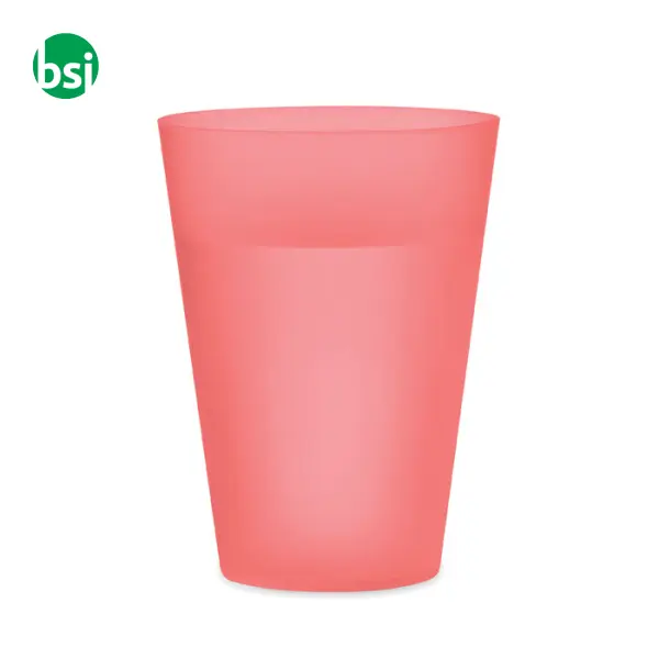 Bicchiere smerigliato PP 300ml - FESTA LARGE -  10