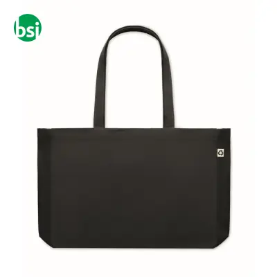 Borsa in tela riciclata 280 gr/m3 - RESPECT COLOURED - Immagine 3