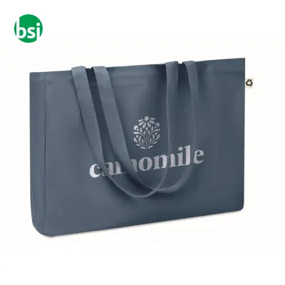 Borsa in tela riciclata 280 gr/m3 - RESPECT COLOURED - Immagine 6