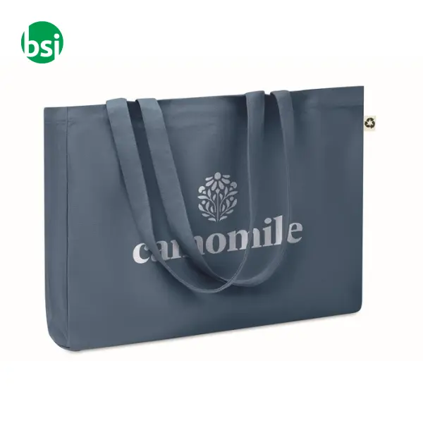 Borsa in tela riciclata 280 gr/m3 - RESPECT COLOURED -  6