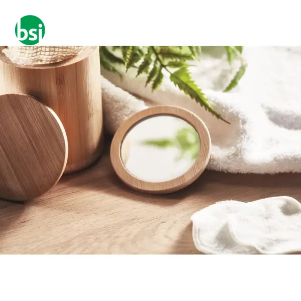 Specchio da trucco in bamboo - MALAY -  2