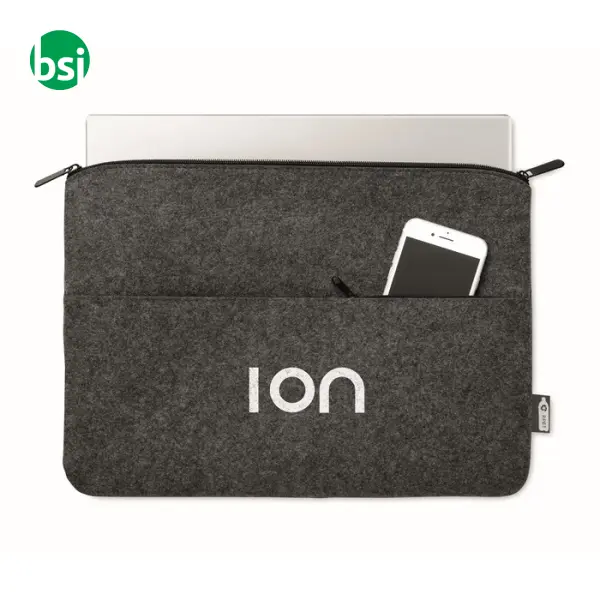 Borsa laptop in feltro RPET - TOPLO -  11