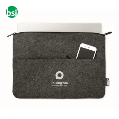 Borsa laptop in feltro RPET - TOPLO - Immagine 12