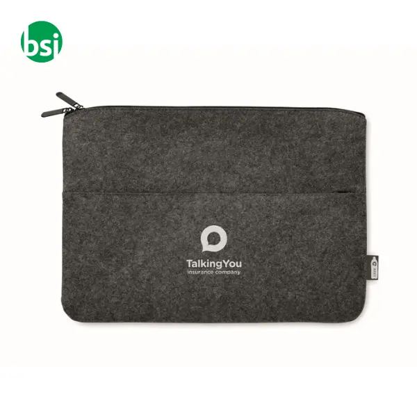 Borsa laptop in feltro RPET - TOPLO -  9