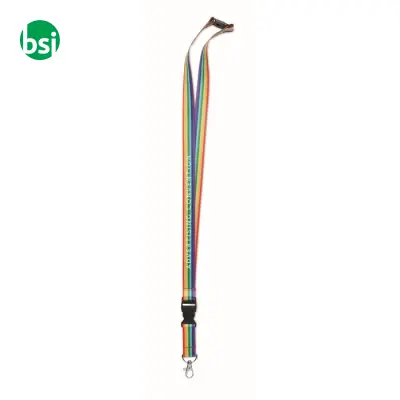 Cordino in RPET arcobaleno - BOWYARD - Immagine 2