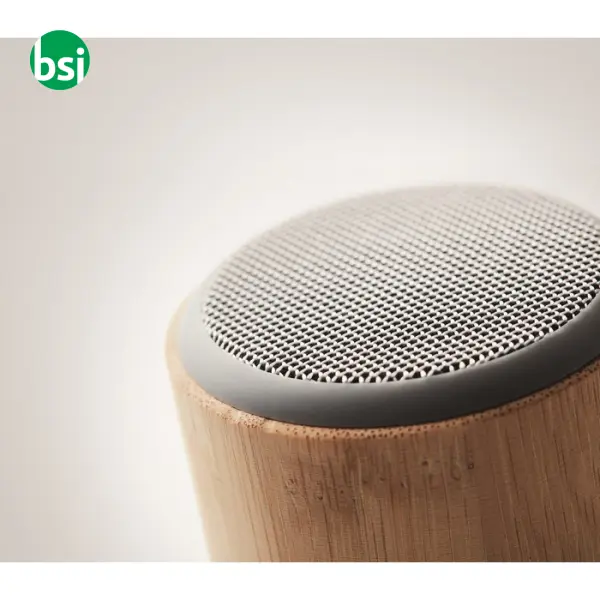 Speaker in bamboo senza fili 5,0 - 3W - RUGLI -  12