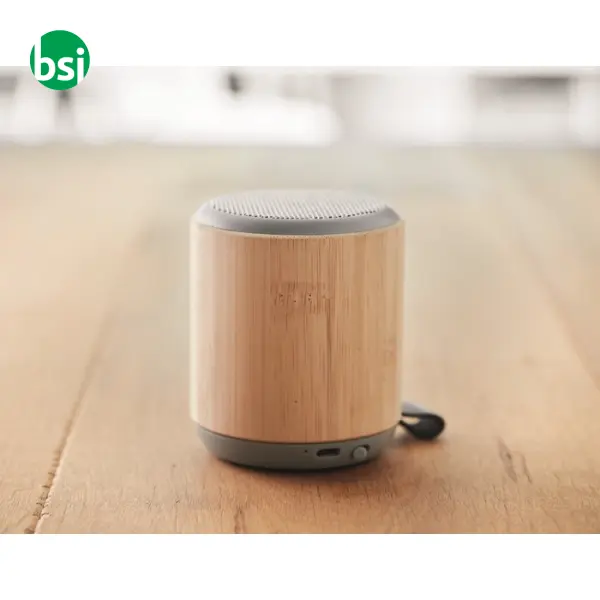 Speaker in bamboo senza fili 5,0 - 3W - RUGLI -  3