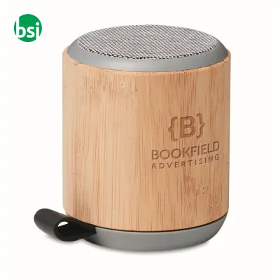 Speaker in bamboo senza fili 5,0 - 3W - RUGLI - Immagine 7