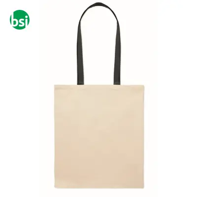 Shopper in cotone 140 gr/m - ZEVRA - Immagine 3