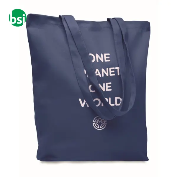 Shopper in tela 270 gr/m2 - RASSA COLOURED -  6