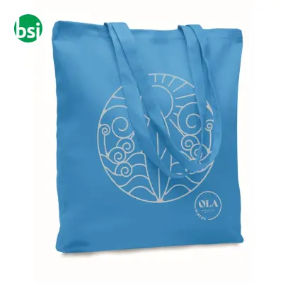 Shopper in tela 270 gr/m2 - RASSA COLOURED - Immagine 20
