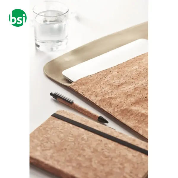 Porta laptop in sughero con chiusura - GRACE -  2