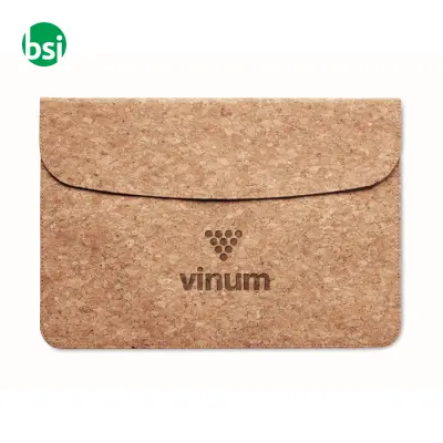 Porta laptop in sughero con chiusura - GRACE - Immagine 6