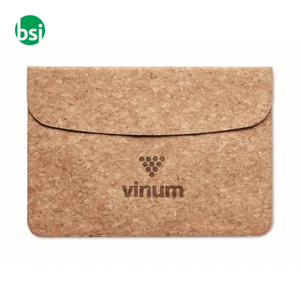 Porta laptop in sughero con chiusura - GRACE -  6