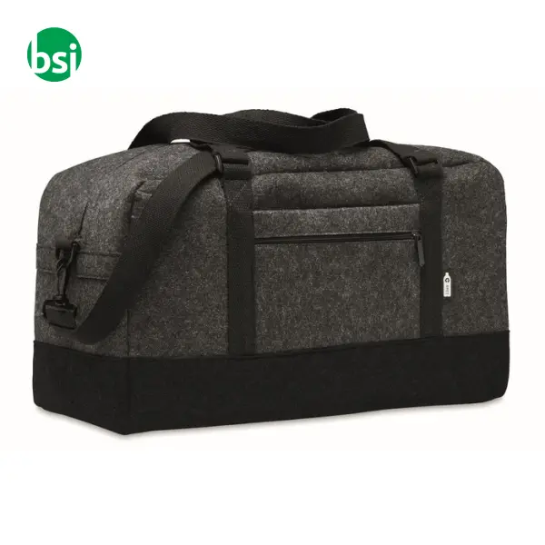 Borsa weekend in feltro RPET - INDICO BAG -  1