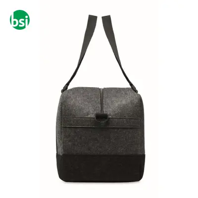 Borsa weekend in feltro RPET - INDICO BAG - Immagine 8