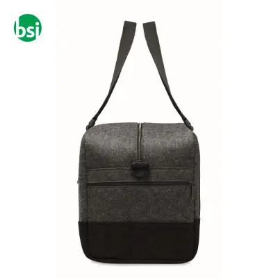 Borsa weekend in feltro RPET - INDICO BAG - Immagine 9