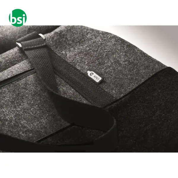Borsa weekend in feltro RPET - INDICO BAG -  10