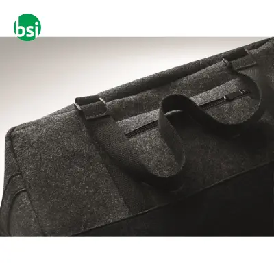 Borsa weekend in feltro RPET - INDICO BAG - Immagine 11