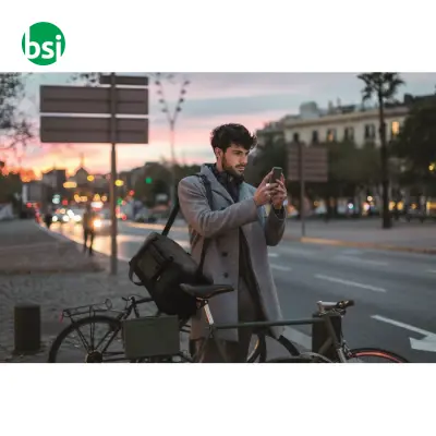 Borsa weekend in feltro RPET - INDICO BAG - Immagine 5
