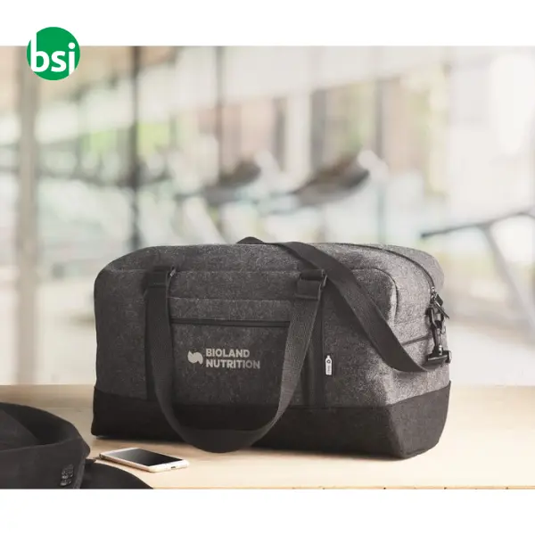 Borsa weekend in feltro RPET - INDICO BAG -  4