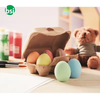 6 uova di gesso in scatola - TAMAGO - Immagine 2