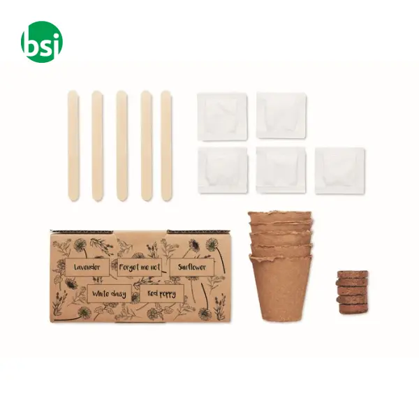 Kit per coltivare fiori - FLOWERS -  2