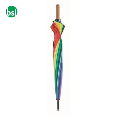 Ombrello arcobaleno 27'' - BOWBRELLA - Immagine 3