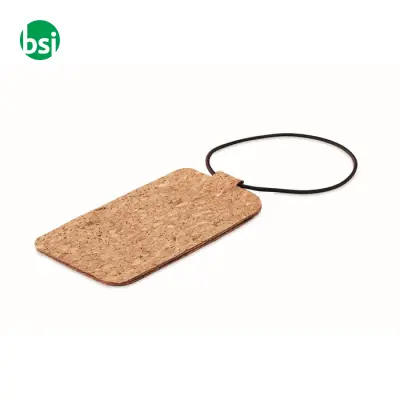 Etichetta bagagli in sughero - OVALIS - Immagine 2
