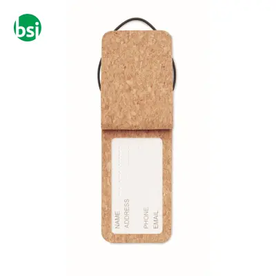 Etichetta bagagli in sughero - OVALIS - Immagine 8