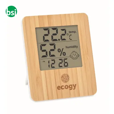 Stazione meteo in bamboo - SUNCITY - Immagine 2