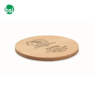 Sottobicchiere rotondo di bamboo - BAYIN - Immagine 3