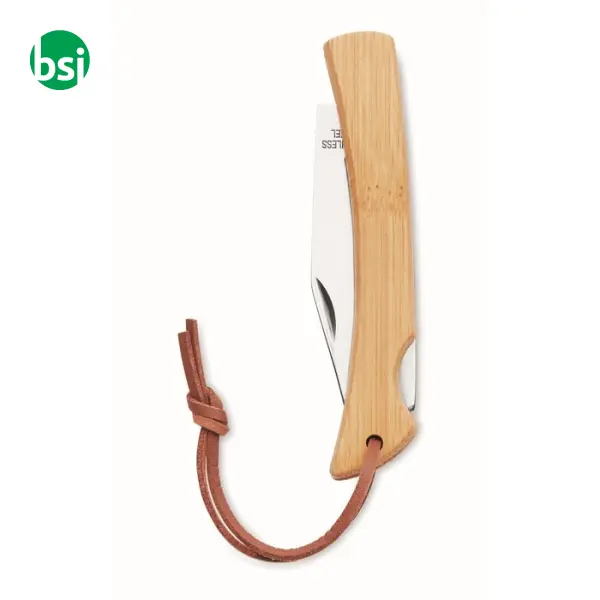 Coltello pieghevole in bamboo - MANSAN -  3