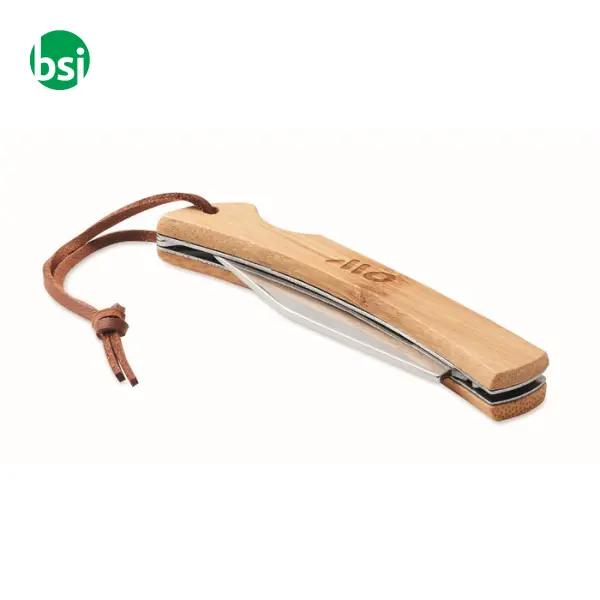 Coltello pieghevole in bamboo - MANSAN -  2